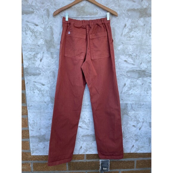 BIG BUD PRESS WORK PANTS - BURNT TERRACOTTA SIZE XS - Picture 8 of 12